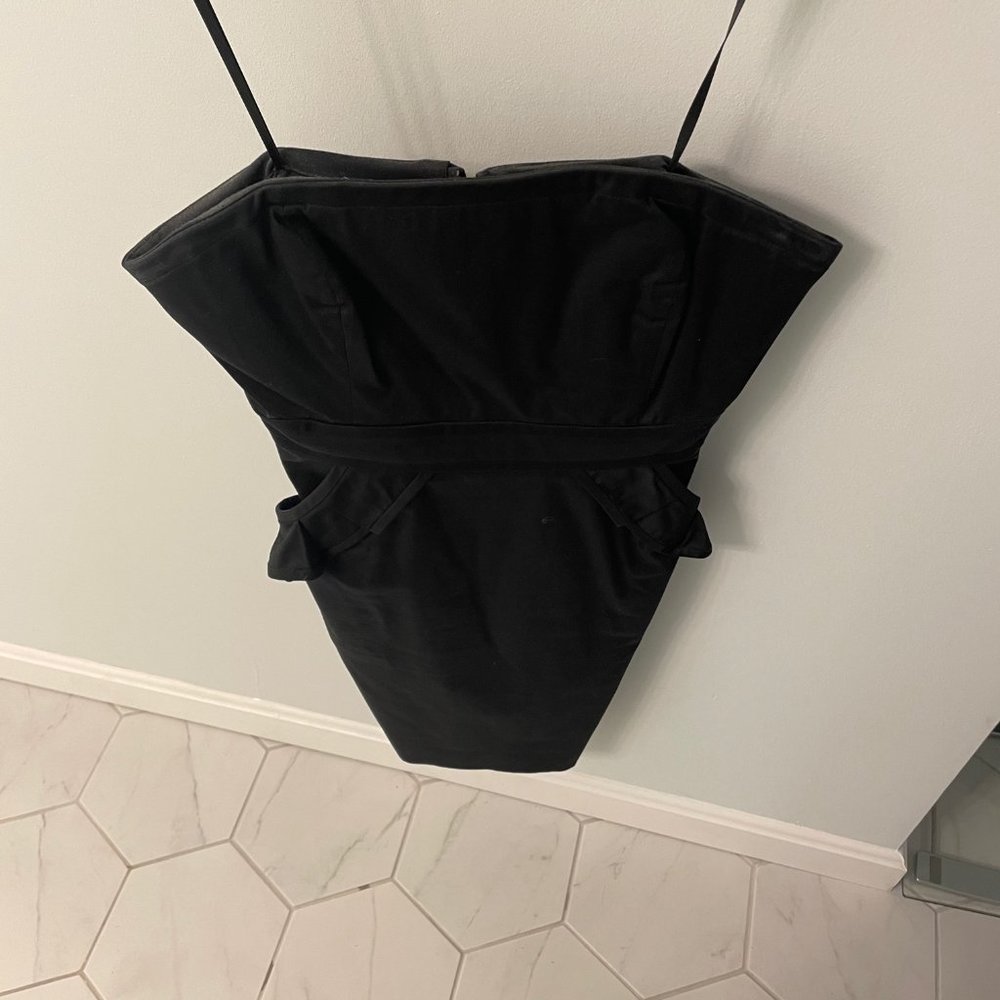 Black JCrew Strapless Dress (SZ:8)